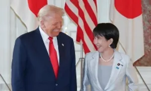 Tân Thủ tướng Nhật dùng gạo Mỹ thết đãi ông Trump